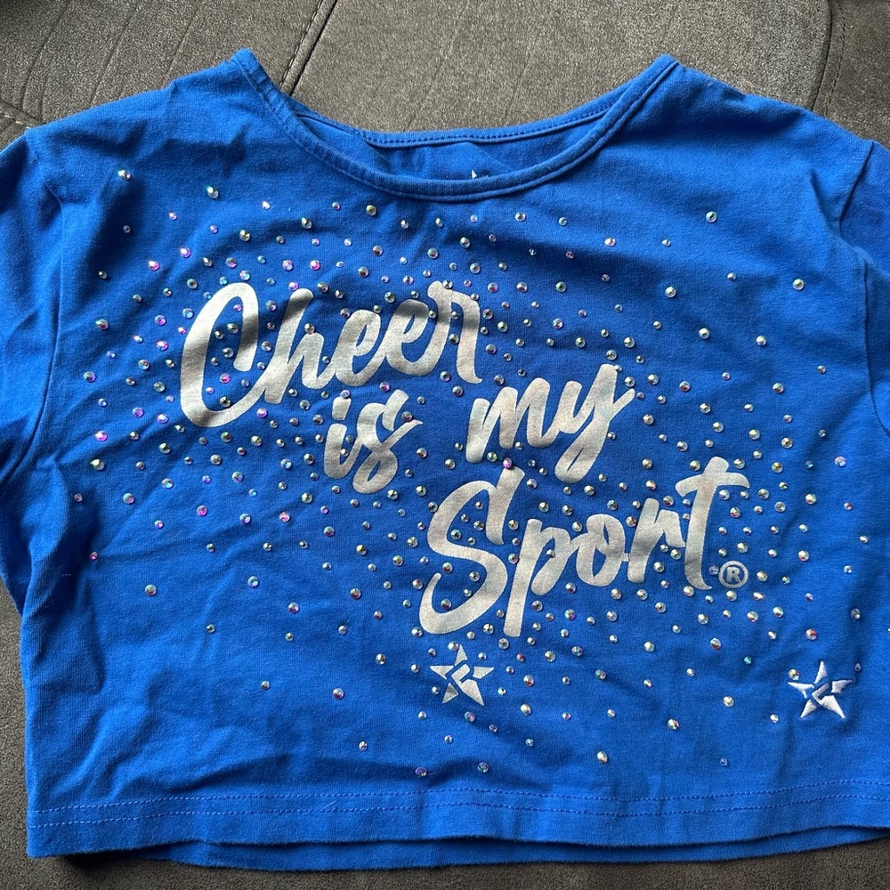REBEL ATHLETIC CROP TOP YM